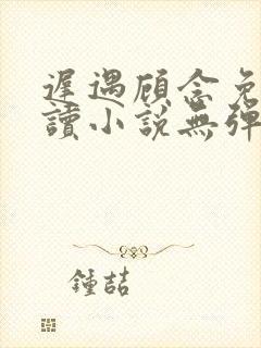 迟遇顾念免费阅读小说无弹窗