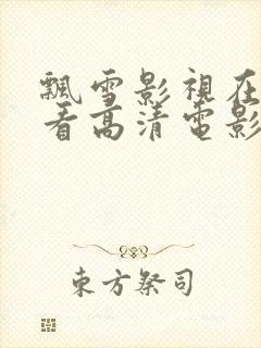 飘雪影视在线观看高清电影手机版