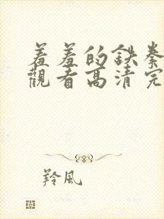 羞羞的铁拳免费观看高清完整版