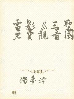 电影《三圣母》免费观看国语电影