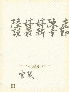 陆婷婷陈老伯小说最新章节更新完了