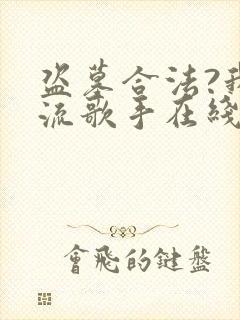 盗墓合法?我顶流歌手在线盗墓全封面