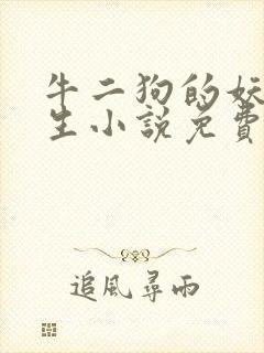 牛二狗的妖孽人生小说免费阅读