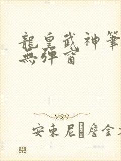 龙皇武神笔趣阁无弹窗