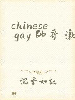 chinese gay 帅哥 激情
