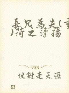 长兄为夫(重生)荷之清扬