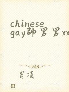 chinesegay帅男男xxxxx网站