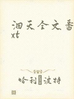 洄天全文番外txt