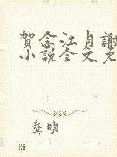 贺念江月谢泊年小说全文免费阅读笔趣阁