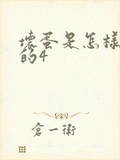 坏蛋是怎样炼成的4封面