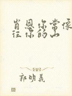 肖恩你当像鸟飞往你的山封面