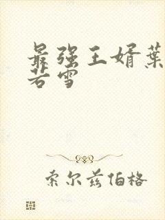 最强王婿叶凡唐若雪