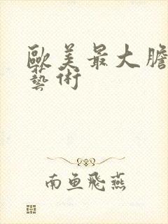 欧美最大胆裸体艺术