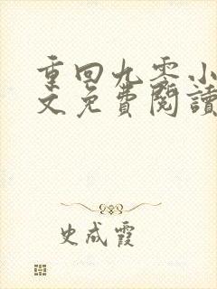 重回九零小说全文免费阅读封面