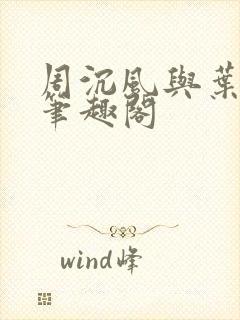 周沉风与叶柔柔笔趣阁