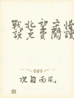 战北望宋惜惜小说免费阅读全文
