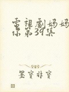 电视剧妈妈在等你第39集