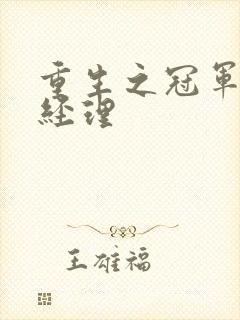 重生之冠军篮球经理