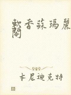 软香苏玛丽笔趣阁封面