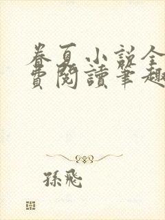 眷夏小说全文免费阅读笔趣阁