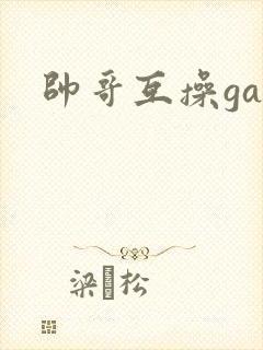 帅哥互操gay封面