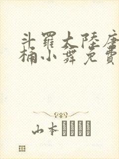 斗罗大陆唐三爆桶小舞免费封面