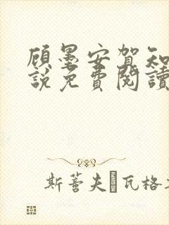 顾墨安贺知夏小说免费阅读最新章节