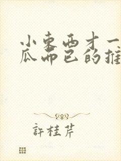 小东西才一根黄瓜而已的推荐书