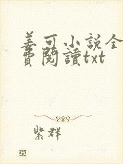 姜可小说全文免费阅读txt