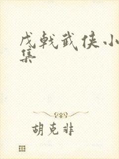 戊戟武侠小说全集封面