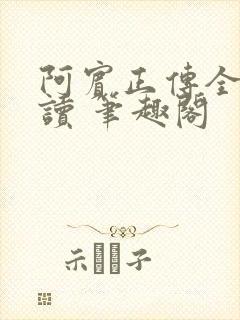 阿宾正传全文阅读 笔趣阁