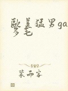 欧美猛男gay多毛