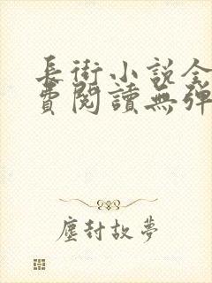 长街小说全文免费阅读无弹窗