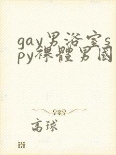 gay男浴室spy裸体男国产
