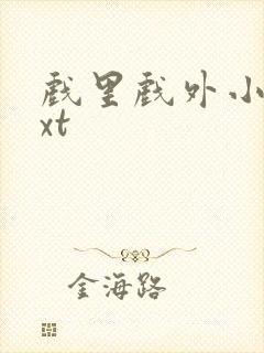 戏里戏外小说txt