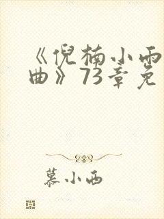 《倪楠小雨三部曲》73章免费阅读封面