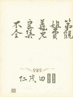 不良义姐第一季全集免费观看封面