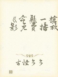 《命悬一枪》电影免费播放封面