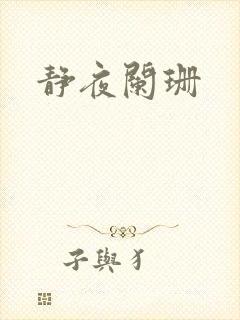 静夜阑珊