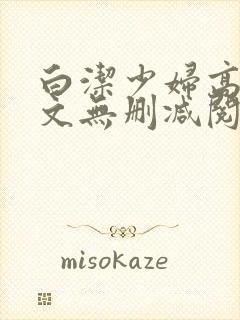 白洁少妇高义全文无删减阅读