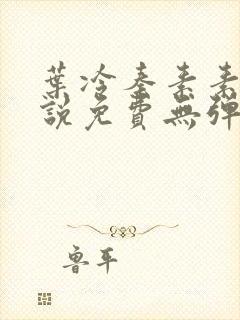 叶冷秦素素的小说免费无弹窗