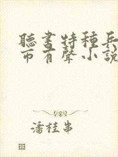 听书特种兵在都市有声小说封面