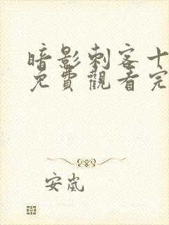 暗影刺客十二季免费观看完整版