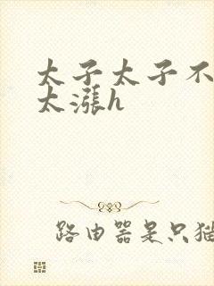 太子太子不要了太涨h