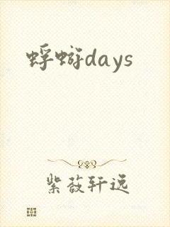 蜉蝣days