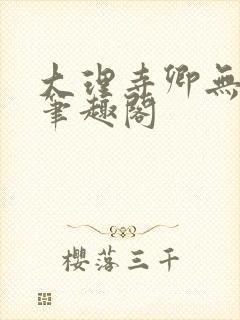 大理寺卿无删改笔趣阁封面