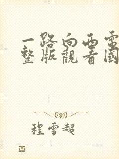 一路向西电影完整版观看国语免费封面