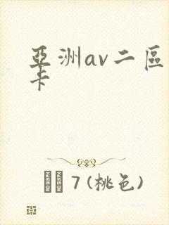 亚洲av二区不卡