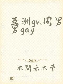 亚洲gv.同男男gay