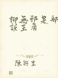 柳无邪是哪部小说主角